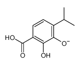 2,3-dihydroxy-p-cumic acid结构式