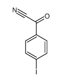 4-iodobenzoyl cyanide structure