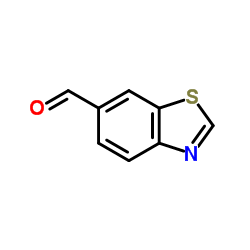 6-苯并噻唑甲醛结构式