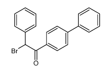 2-bromo-2-phenyl-1-(4-phenylphenyl)ethanone结构式