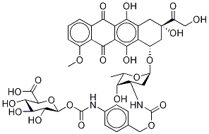 3-N-Carboxylic Acid 1-β-D-Glucuronide-[4-(Methyl)phenyl]carbaMate Ester Doxorubicin picture