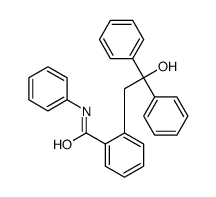 N-Phenyl-2-(2-hydroxy-2,2-diphenylethyl)benzamide structure