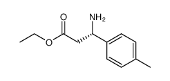 (S)-3-AMINO-3-(4-TOLYL)PROPIONIC ACID ETHYL ESTER Structure