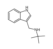 3-(tert-butyliminomethine)indole Structure