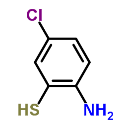 2-氨基-5-氯苯硫酚结构式