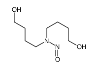 N,N-bis(4-hydroxybutyl)nitrous amide结构式