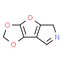 5H-1,3-Dioxolo[4,5]furo[2,3-c]pyrrole (8CI,9CI)结构式