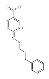 Benzenepropanal,N-2-(5-nitro-2-pyridinyl)hydrazone picture