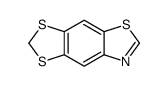 1,3-Dithiolo[4,5-f]benzothiazole(9CI) structure
