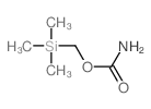 Methanol,1-(trimethylsilyl)-, 1-carbamate structure