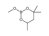 2-methoxy-4,4,6-trimethyl-1,3,2-dioxaborinane Structure
