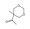 1-(5-methyl-1,3-dioxan-5-yl)ethanone Structure