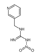 1-nitro-2-(pyridin-3-ylmethyl)guanidine Structure