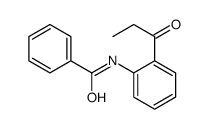 Benzamide, N-[2-(1-oxopropyl)phenyl]- (9CI) Structure