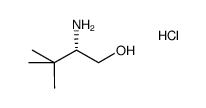 (S)-t-butyl-leucinol, hydrochloride Structure