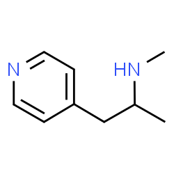 4-Pyridineethanamine,N,alpha-dimethyl-(9CI) Structure