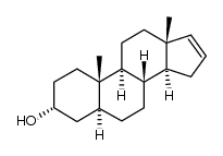 5α-androst-16-en-3α-ol结构式