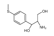 [R*,R*]-()-2-amino-1-[p-(methylthio)phenyl]propane-1,3-diol结构式