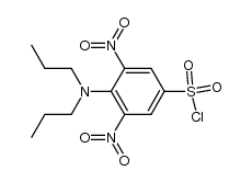 3,5-dinitro-N4,N4-di-n-propylsulfonyl chloride结构式
