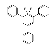 1,1-difluoro-2,4,6-triphenyl-1λ5-phosphacyclohexa-1,3,5-triene Structure