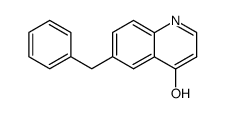 6-benzyl-quinolin-4-ol Structure