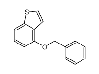 4-(Benzyloxy)-1-benzothiophene结构式