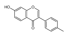 7-hydroxy-3-(4-methylphenyl)chromen-4-one Structure