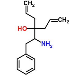 4-(1-Amino-2-phenylethyl)-1,6-heptadien-4-ol Structure