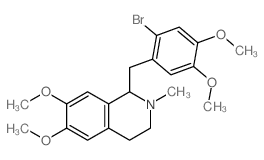 1-[(2-bromo-4,5-dimethoxy-phenyl)methyl]-6,7-dimethoxy-2-methyl-3,4-dihydro-1H-isoquinoline picture