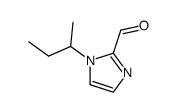 1-sec-butyl-1H-imidazole-2-carbaldehyde结构式