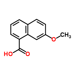 7-methoxynaphthalene-2-carboxylic acid structure