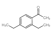 2',4'-diethyl acetophenone Structure