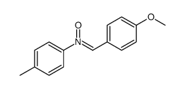 1-(4-methoxyphenyl)-N-(4-methylphenyl)methanimine oxide Structure