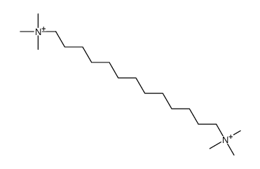 trimethyl-[13-(trimethylazaniumyl)tridecyl]azanium结构式