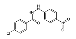 4-chloro-N'-(4-nitrophenyl)benzohydrazide结构式