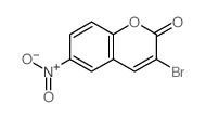 3-Bromo-6-(hydroxy(oxido)amino)-2H-chromen-2-one picture