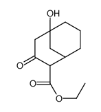 ethyl 5-hydroxy-3-oxobicyclo[3.3.1]nonane-2-carboxylate Structure