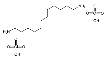 dodecane-1,12-diamine,perchloric acid结构式