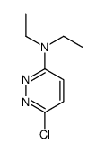 6-chloro-N,N-diethylpyridazin-3-amine结构式