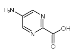 2-Pyrimidinecarboxylicacid, 5-amino- Structure