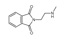 2-(2-(methylamino)ethyl)isoindoline-1,3-dione Structure