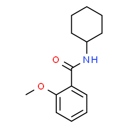 N-Cyclohexyl-2-methoxybenzamide Structure