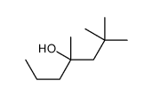 2,2,4-trimethylheptan-4-ol结构式