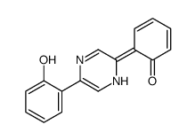 6-[5-(2-hydroxyphenyl)-1H-pyrazin-2-ylidene]cyclohexa-2,4-dien-1-one Structure