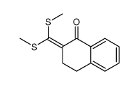 2-[bis(methylsulfanyl)methylidene]-3,4-dihydronaphthalen-1-one Structure