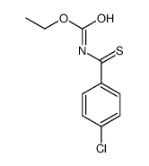 ethyl N-(4-chlorobenzenecarbothioyl)carbamate Structure