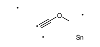 2-methoxyethynyl(trimethyl)stannane结构式