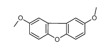 2,8-dimethoxydibenzofuran Structure