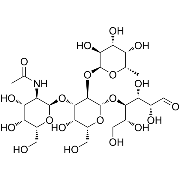 Blood group A antigen tetraose type 5 structure