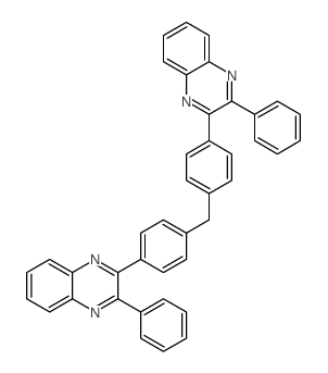 Quinoxaline,2,2'-(methylenedi-4,1-phenylene)bis[3-phenyl- (9CI) picture